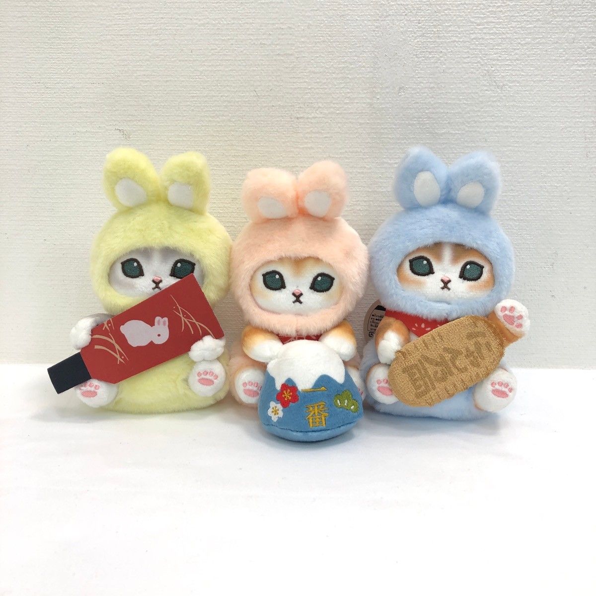 mofusand ハッピーバッグ2023 干支うさぎにゃんマスコット 3体セット