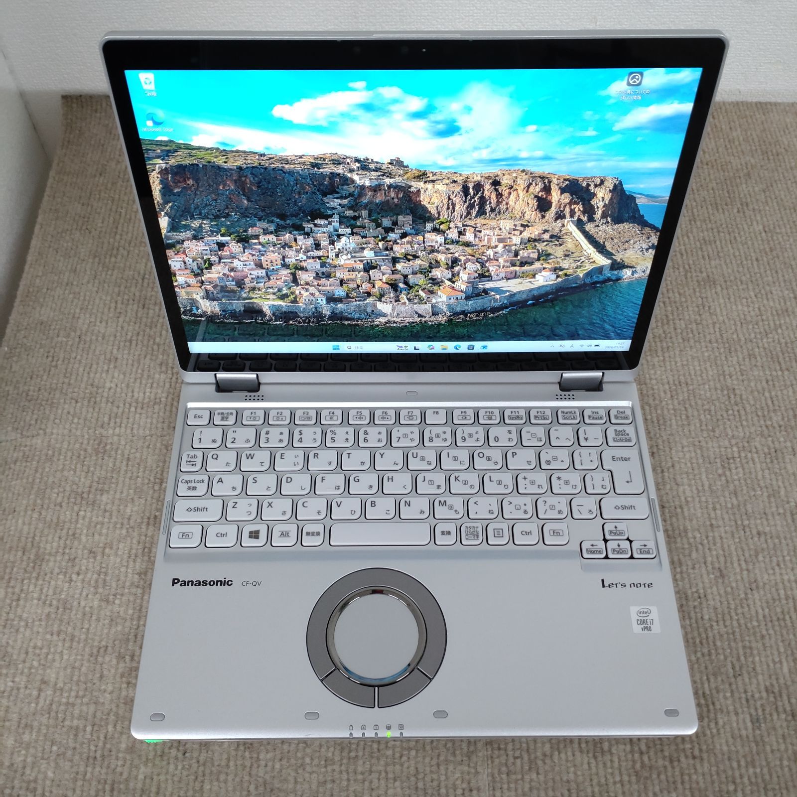 Panasonic CF-QV9 I7 LTE 16GB SSD512GB Win11 中古 - メルカリ