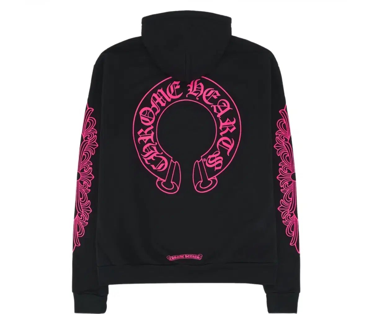 CHROME HEARTS クロムハーツ ブラック ピンク WHO フーディ Tシャツ