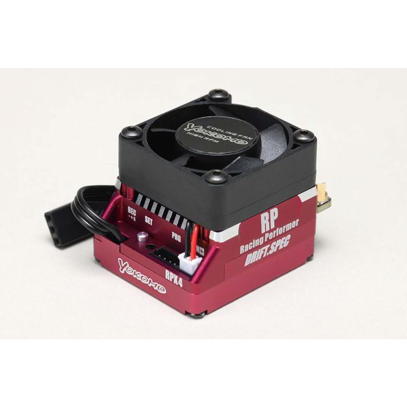 メーカー正規品 新品 YOKOMO ヨコモ RPX4 コンペティション ESC ドリフトスペック レッド BL-RPX4DR 高性能ブラシレスESC