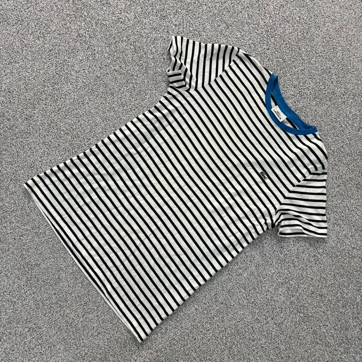 LACOSTE ラコステ レディース ストライプ Tシャツ 0521J