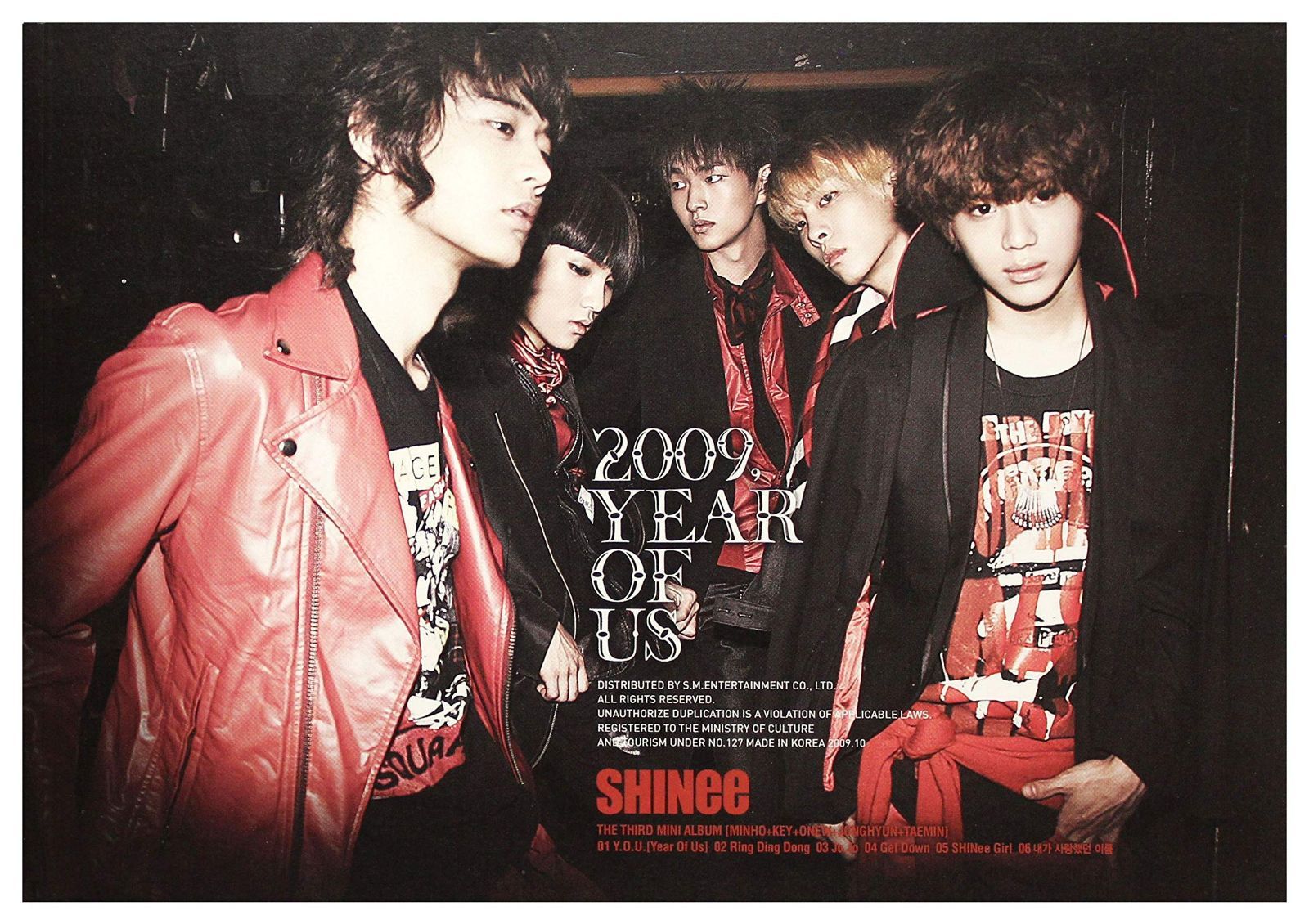 【CD】SHINee Mini Album 3集 - 2009, Year Of Us(韓国盤)