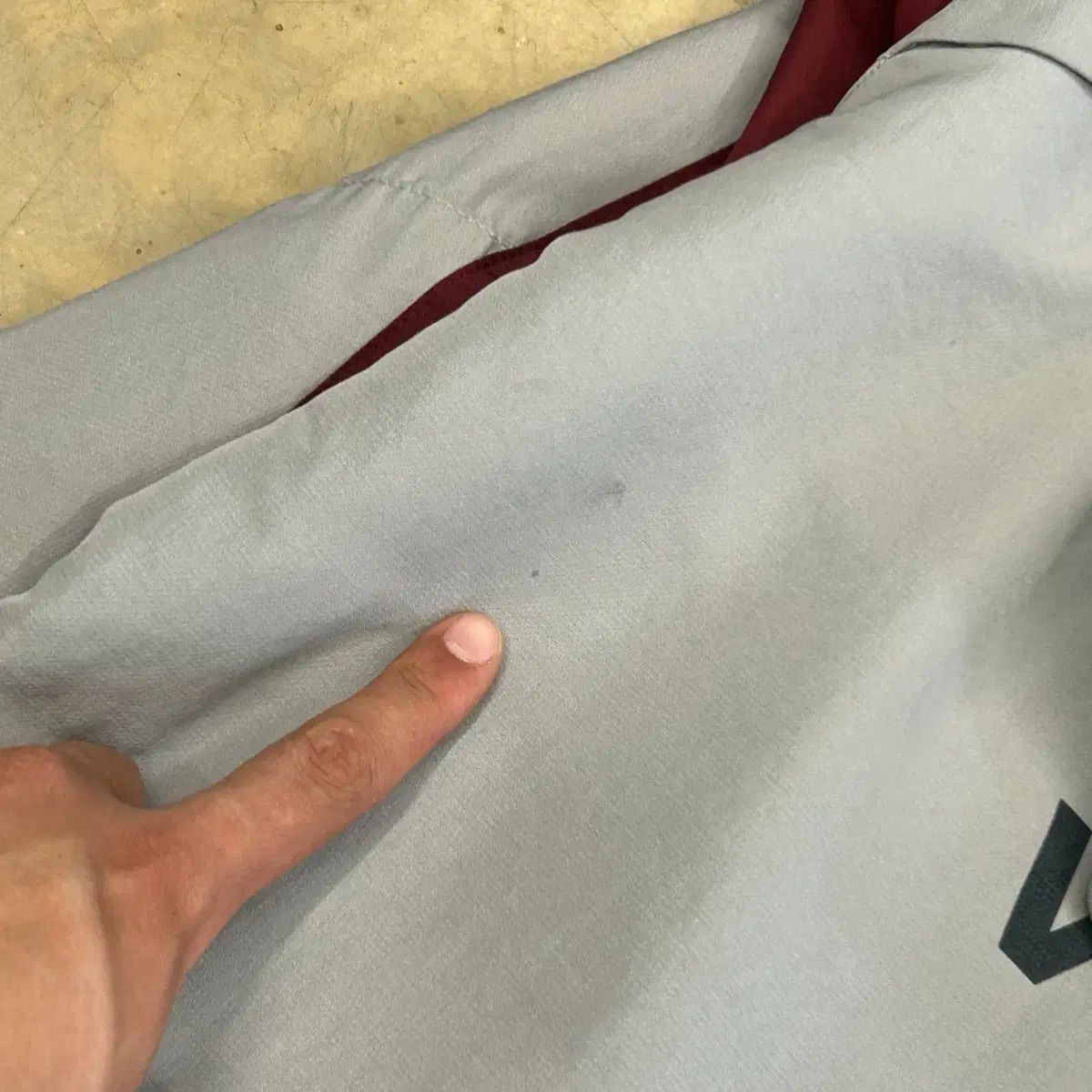 ナイキ 00s マンチェスターユナイテッド Gray バイカラー ウィンド
