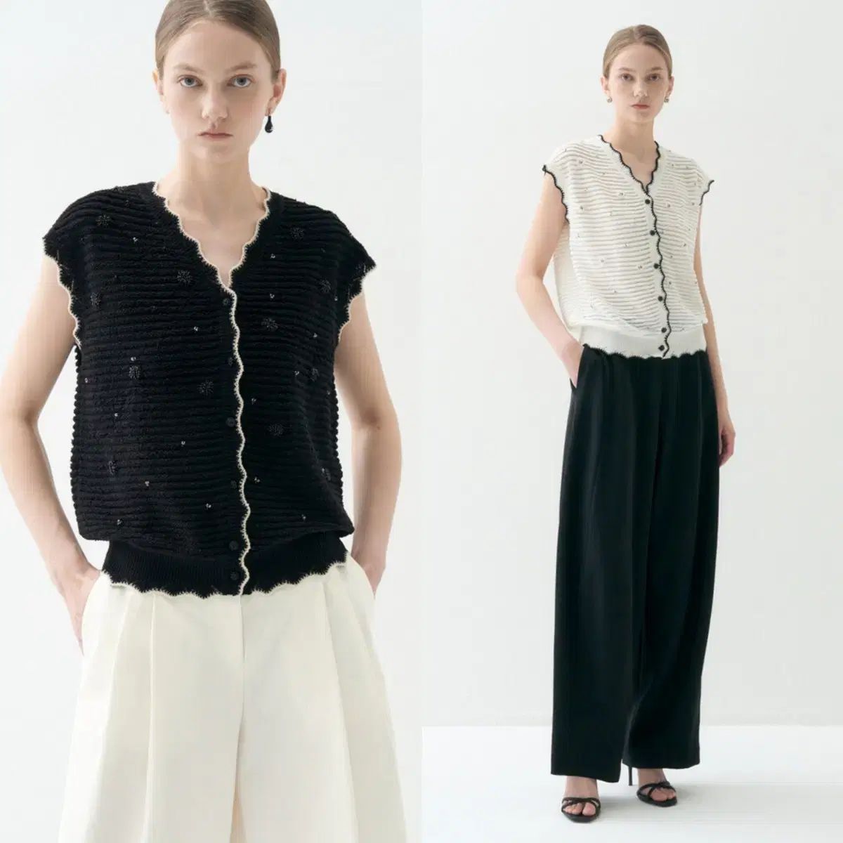LANVIN ランバン ビディング ニット ベスト トップス 26年
