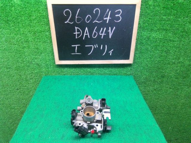 エブリィ スロットルボディ HBD-DA64V 13400-68H20 26U 自社品番260243 中古
