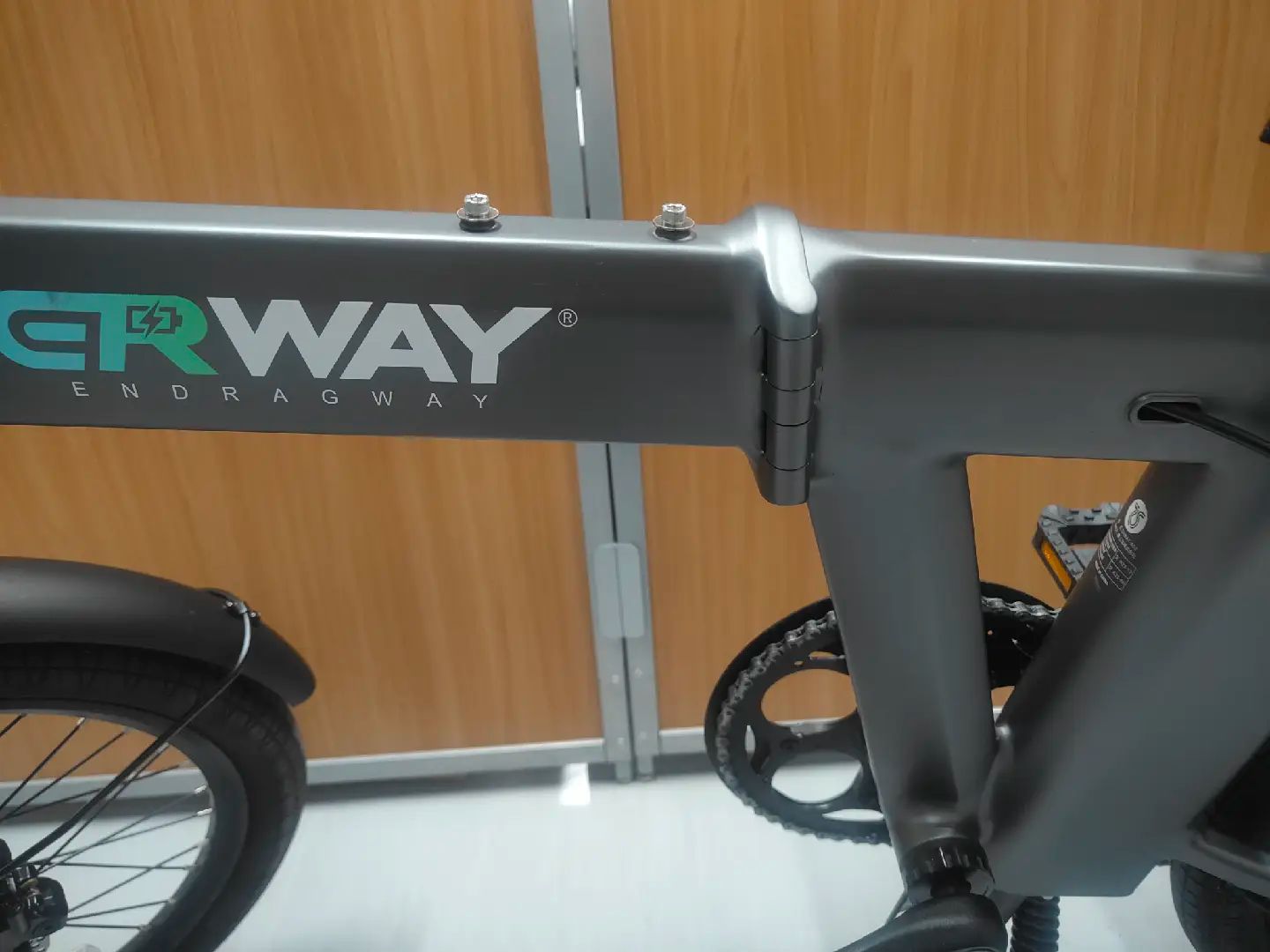 超メルカリ市開催！】折りたたみ電動アシスト自転車 ERWAY A02 グレー