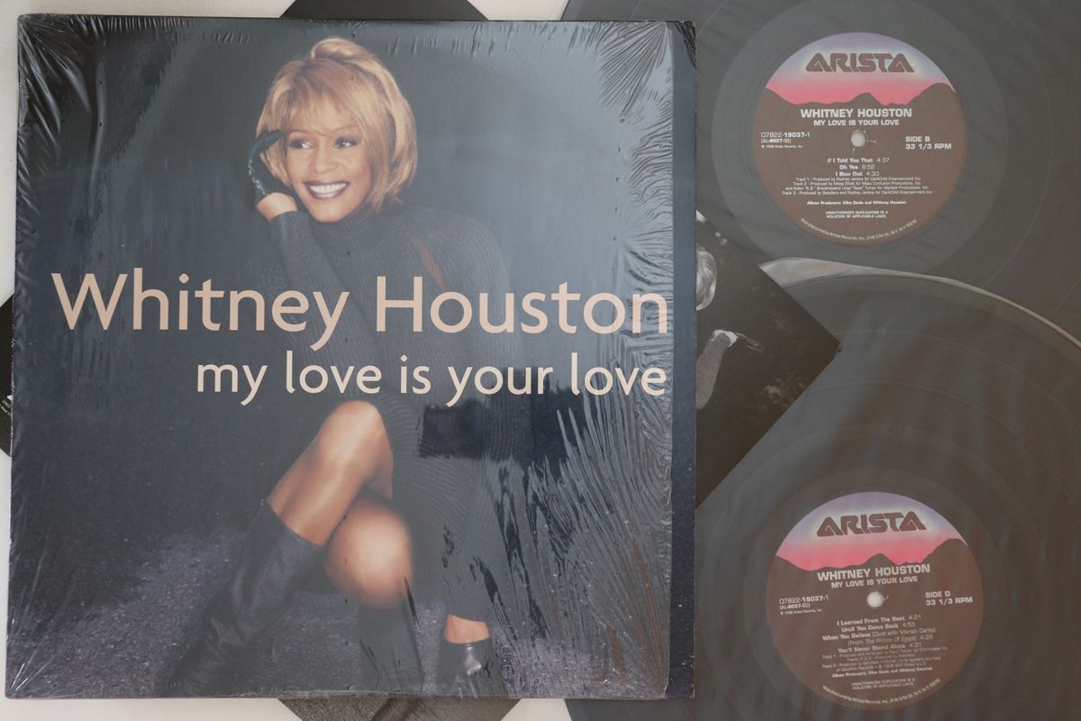 2discs LP Whitney Houston My Love Is Your Love 07822190371 ARISTA /00520 15,032円