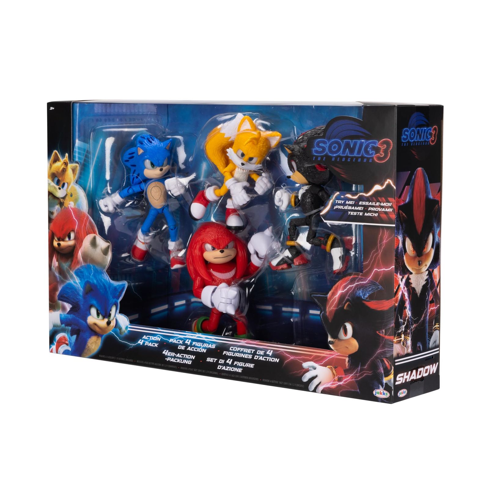 新品 ソニック3 映画 - 5インチのフィギュアマルチパック。 - メルカリ