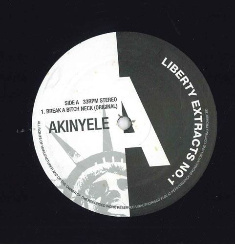12” Akinyele Liberty Extracts No.1 MGE198 MORE GROOVE /00250 23,929円