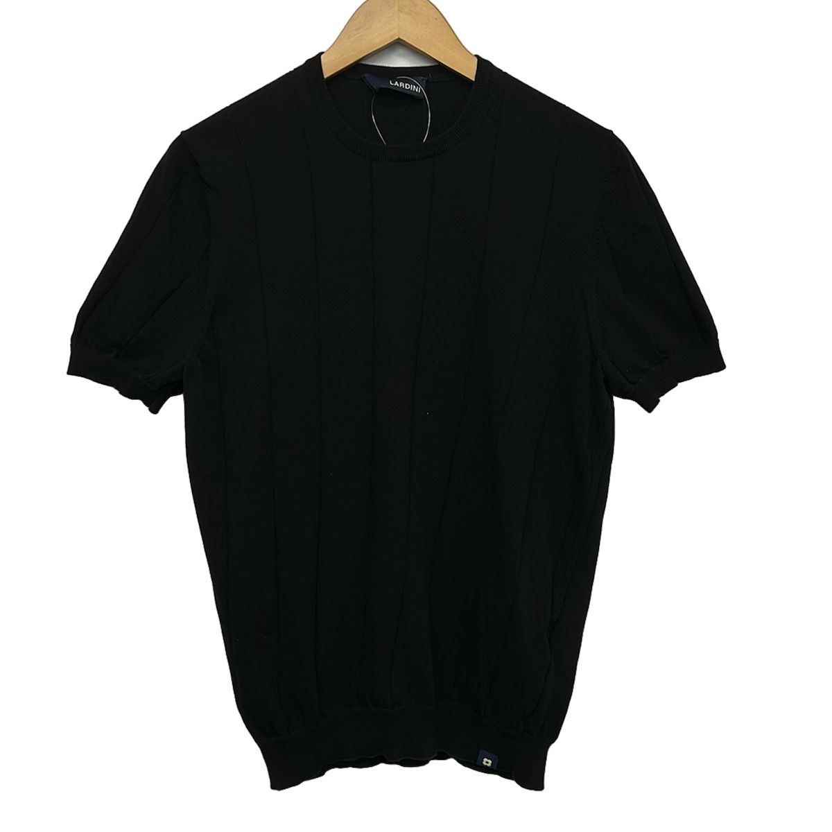 lardini(ラルディーニ) 半袖セーター サイズ52 XL レディース - 黒 クルーネック 7,040円
