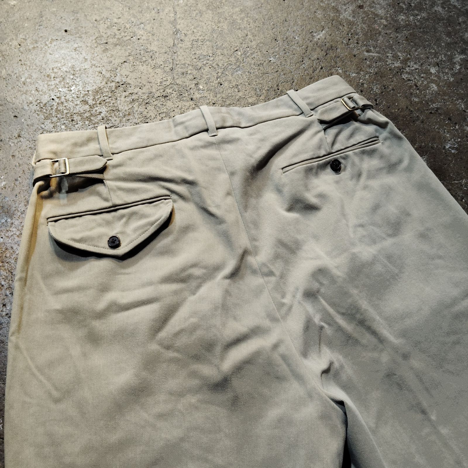 A.PRESSE 23aw Type 2 Chino Trousers チノ トラウザーパンツ ベージュ 