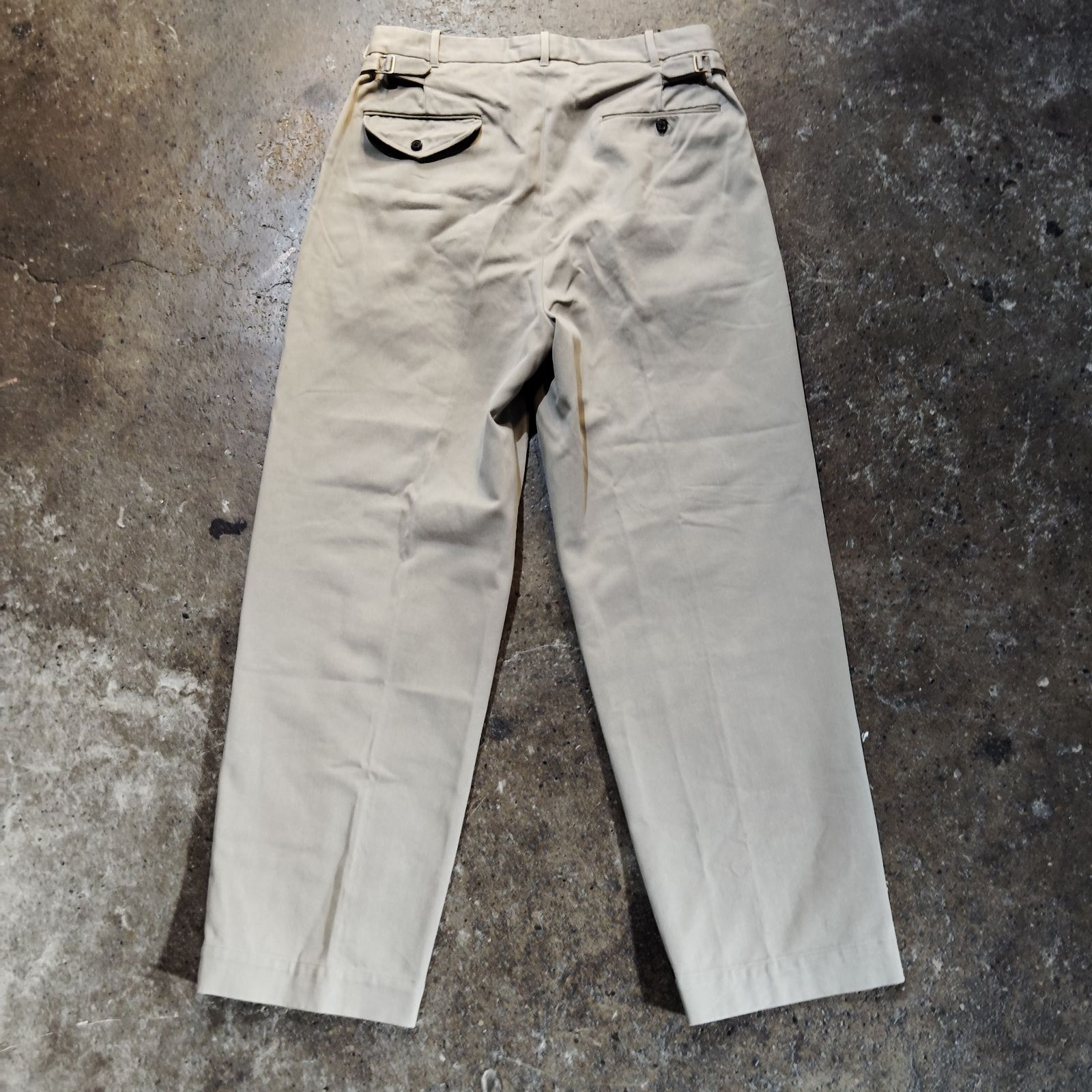 A.PRESSE 23aw Type 2 Chino Trousers チノ トラウザーパンツ ベージュ 