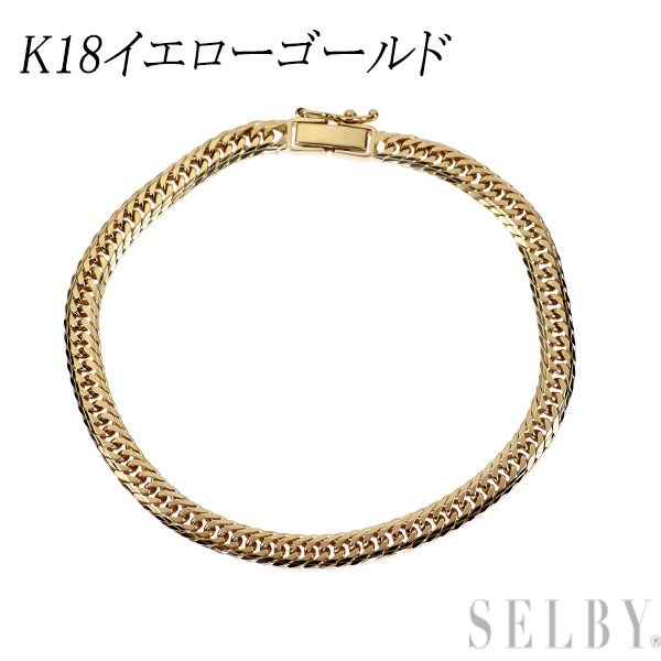 K18YG ブレスレット 喜平トリプル 159,500円