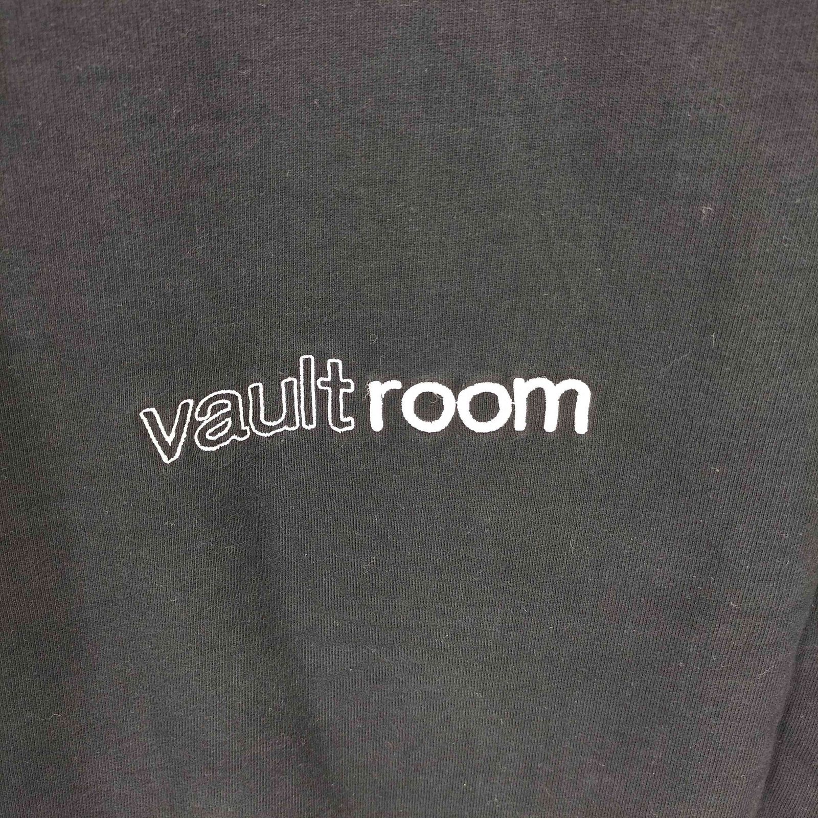 ボルトルーム vaultroom ロゴ刺繍 プルオーバーパーカー メンズ L 