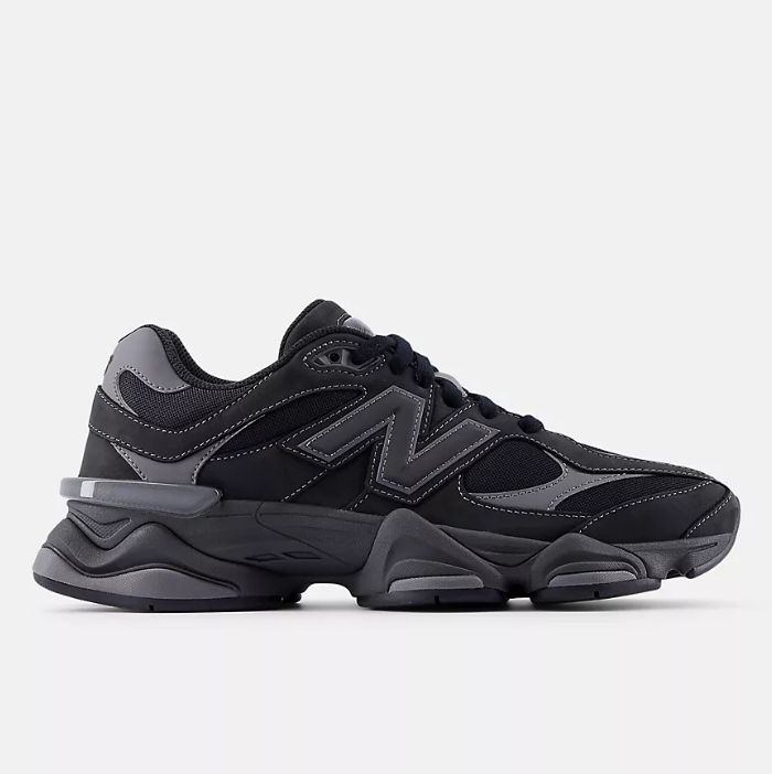 New Balance U906079E 9060 Triple Black 新品 男女兼用 スタイリッシュ スニーカー