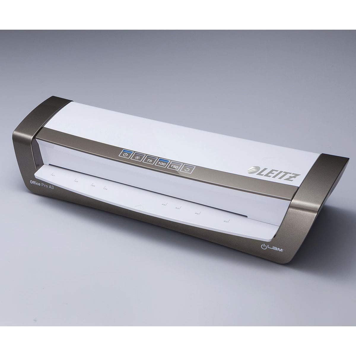 新品 LEITZ ライツ パウチラミネーター ILAM OFFICE PRO A3 アイラムオフィスプロ A3/A4対応 75~150μm対応 ウォームアップ時間約60秒 4本ローラー オートシャットオフ機能 LLMOPA3