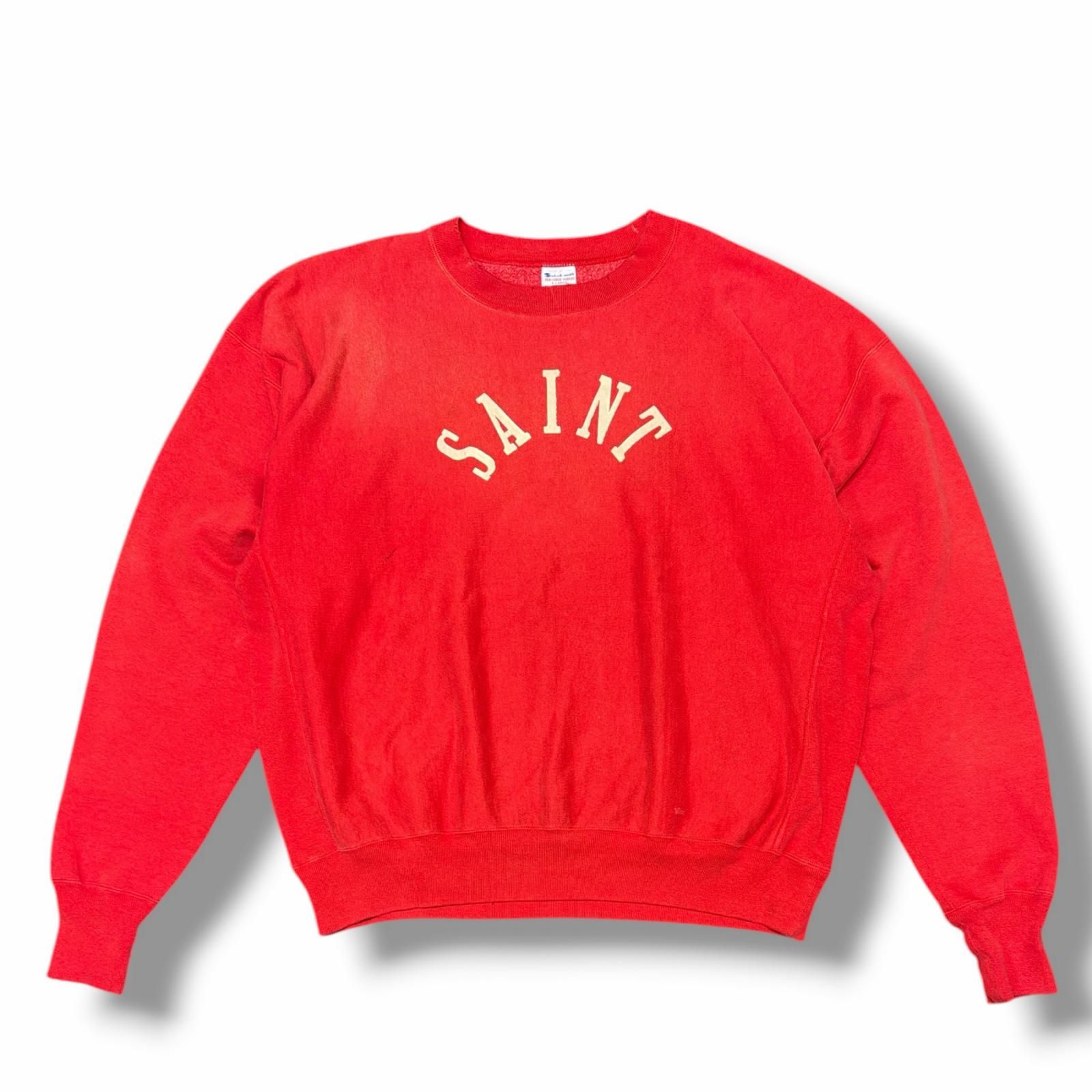 参考上代51700円 SAINT MICHAEL 22AW CRW SWT / FAITH クウーネック