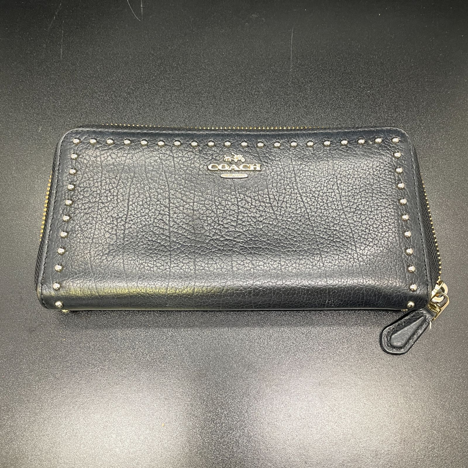 コーチ 長財布 黒 B26051768 - メルカリ