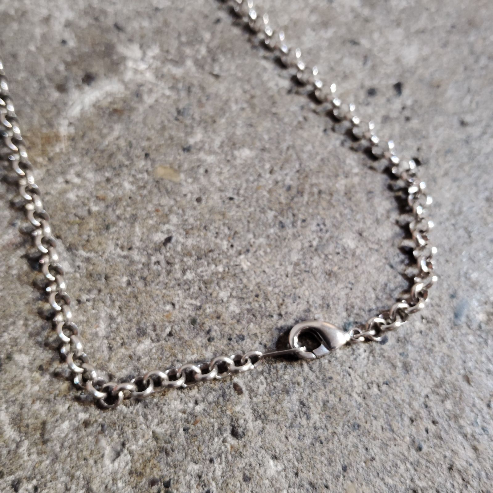 HYSTERIC GLAMOUR WOMAN ON SKULL PICK ネックレス シルバー
