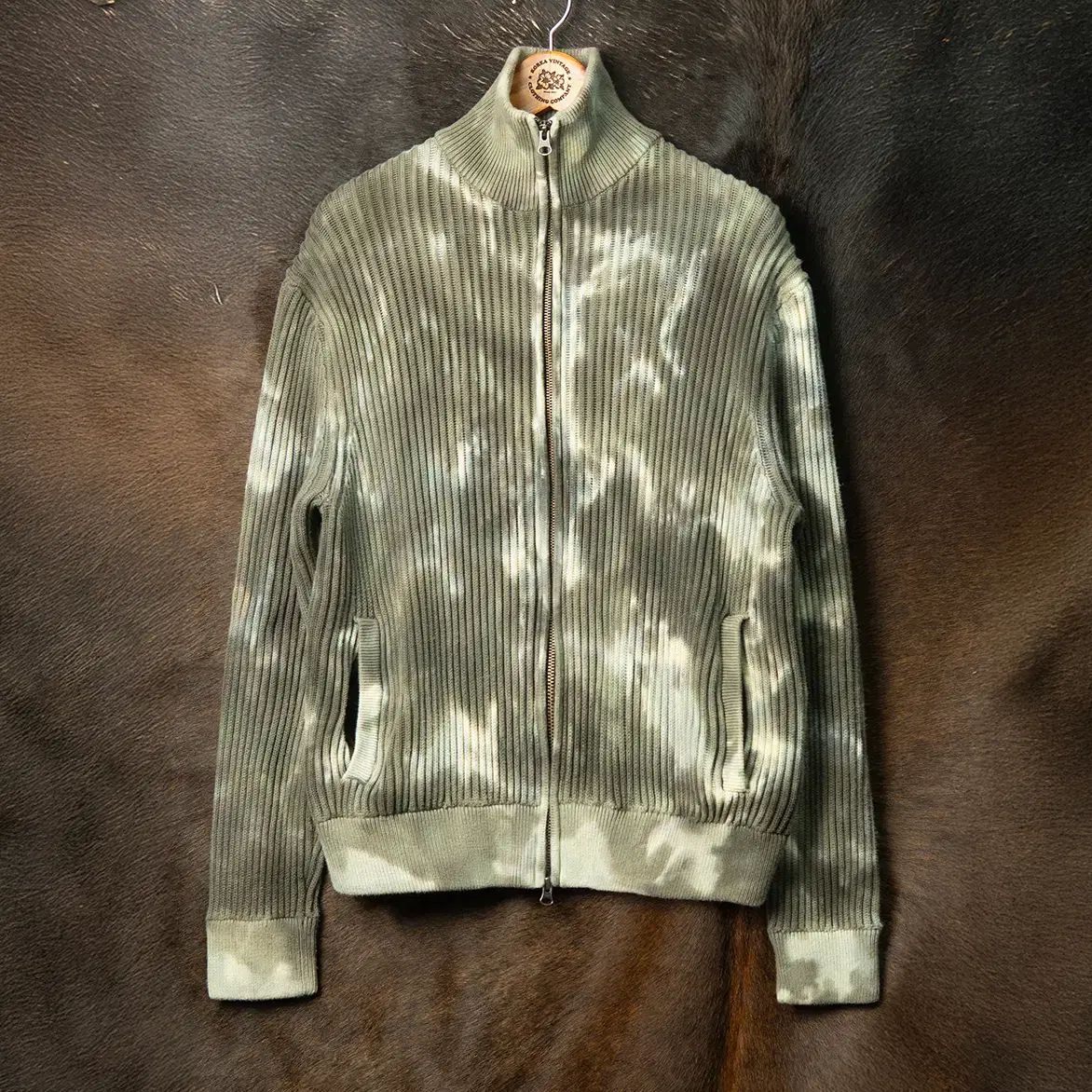 S ディスイズネバーザット 22FW ニット ジップアップ / フルジップアップ カーディガン マルチ