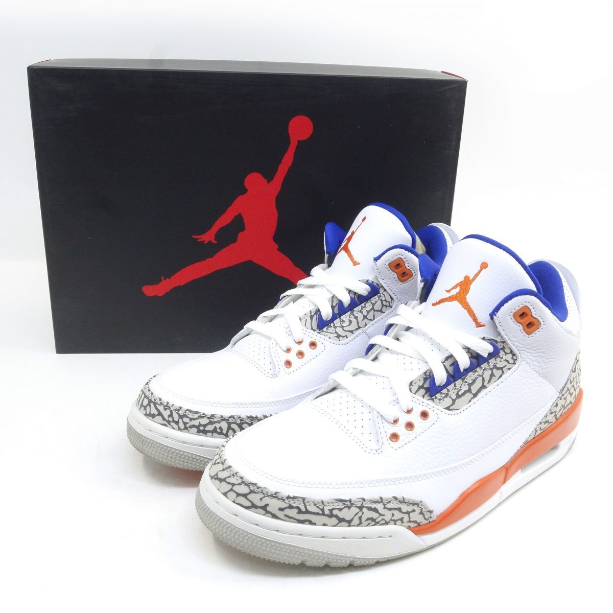 NIKE ナイキ AIR JORDAN 3 RETRO エア ジョーダン 3 レトロ 136064-148 US9.5 27.5cm 箱有 ※中古