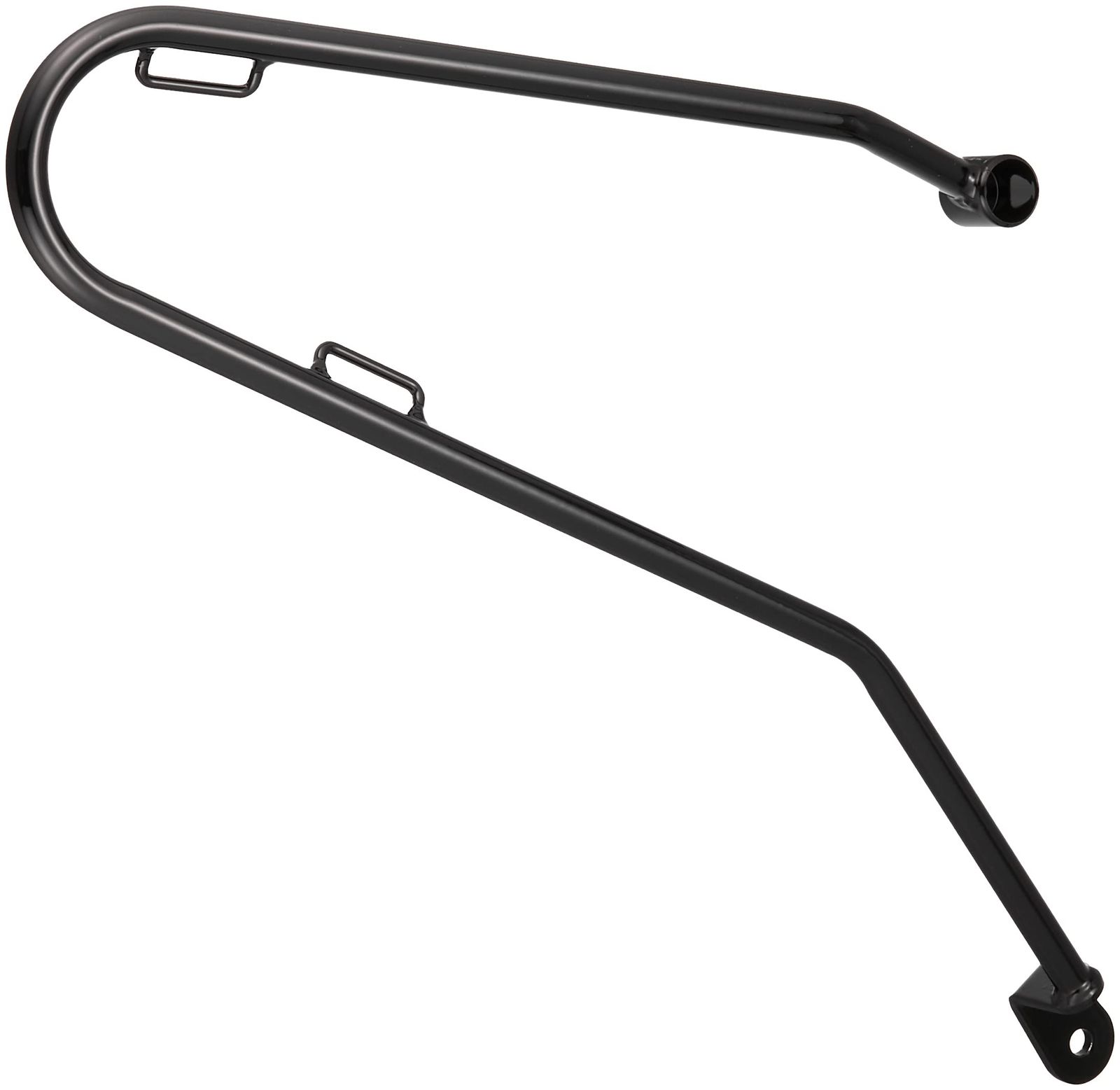 新品 キジマ(Kijima) バイクパーツ サイドバッグサポート スチール製 ボンネビルT100/T120 ストリートツイン('16-) 右側用 ブラック HTR-08005