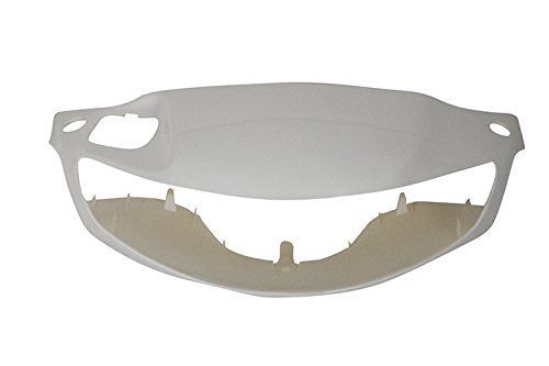 新品 バイクパーツセンター(Bike Parts Center) ハンドルカバー ホワイト 白 2型 ライトカウル 外装 ディスクブレーキ車 塗装済み ホンダ ライブDio/ZX AF35 2型 302406