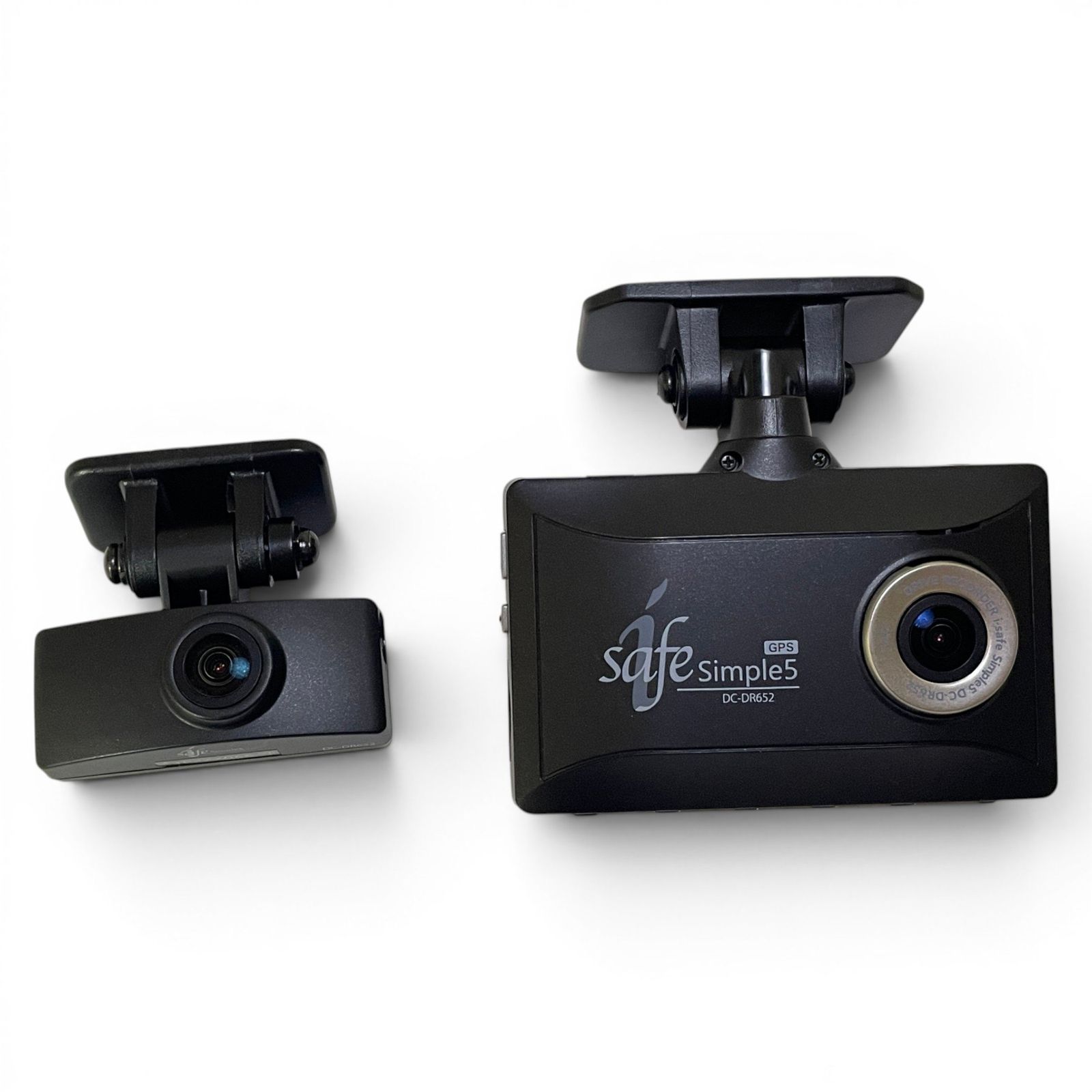 safe Simple5 ドライブレコーダー 2カメラ △ デンソー DENSO コムテック COMTEC ドライブレコーダー isafe