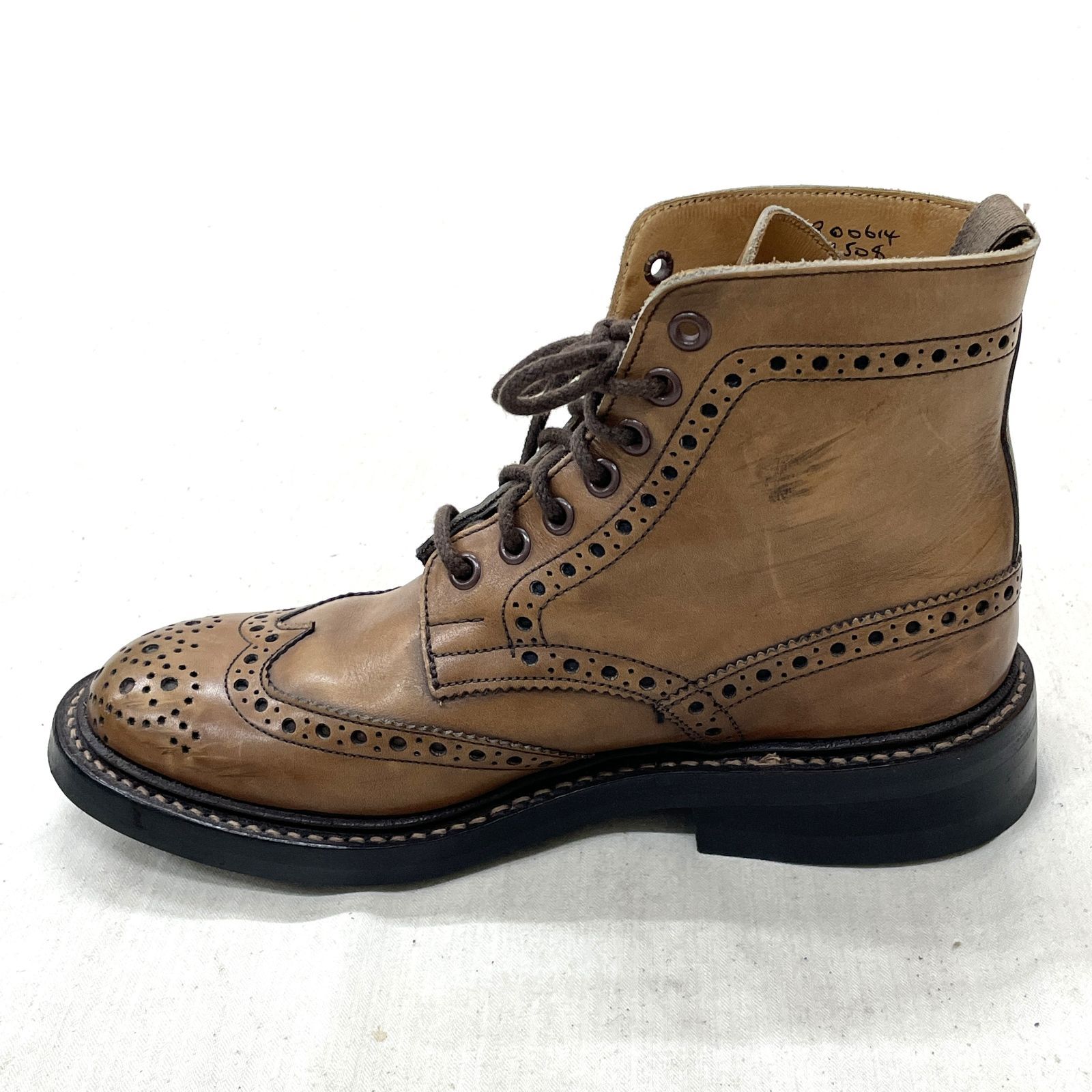 Tricker's トリッカーズ カントリーブーツ M2508 モールトン 25㎝ BRN