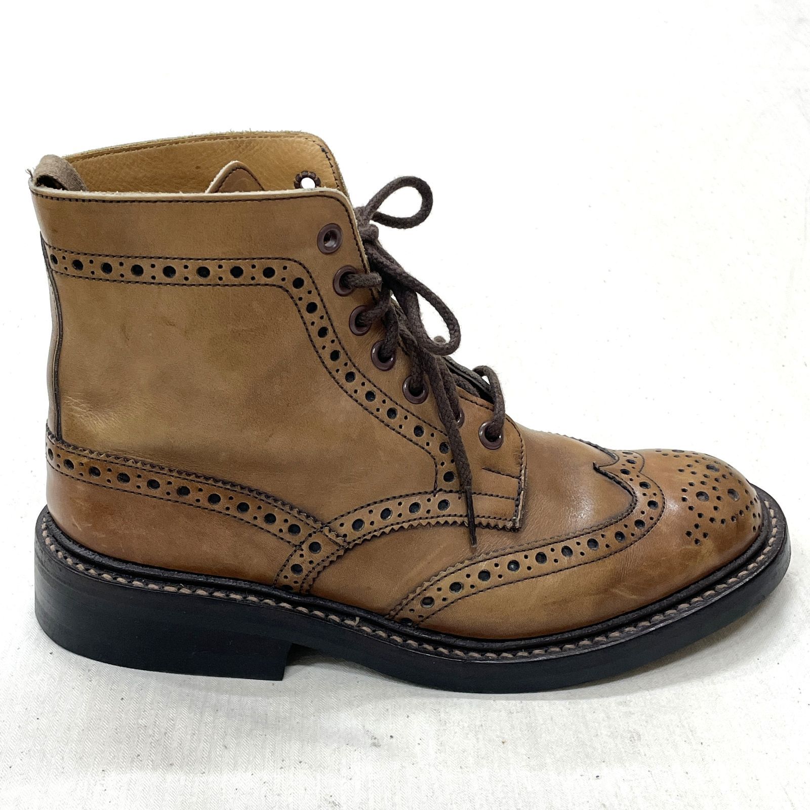 Tricker's トリッカーズ カントリーブーツ M2508 モールトン 25㎝ BRN