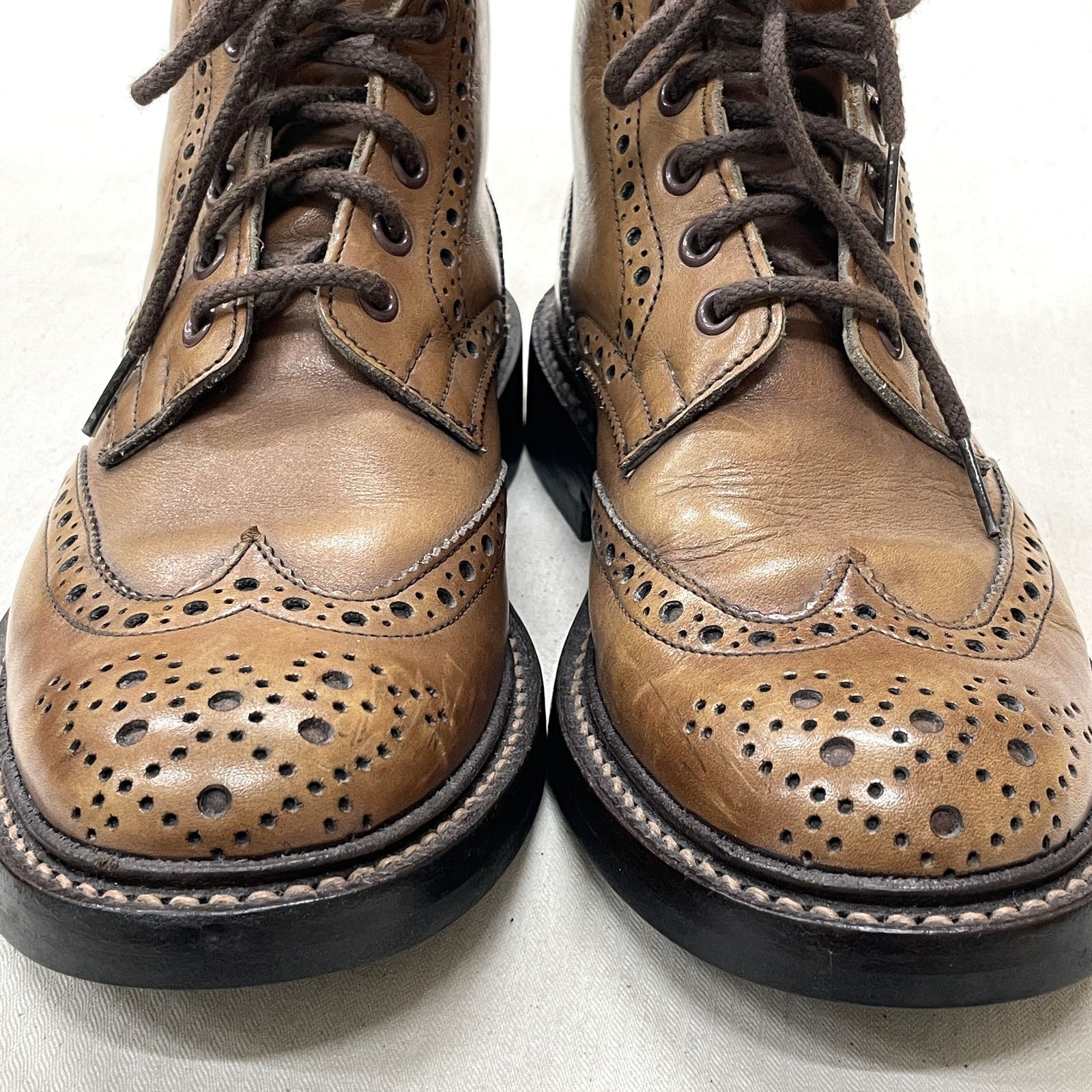 Tricker's トリッカーズ カントリーブーツ M2508 モールトン 25㎝ BRN