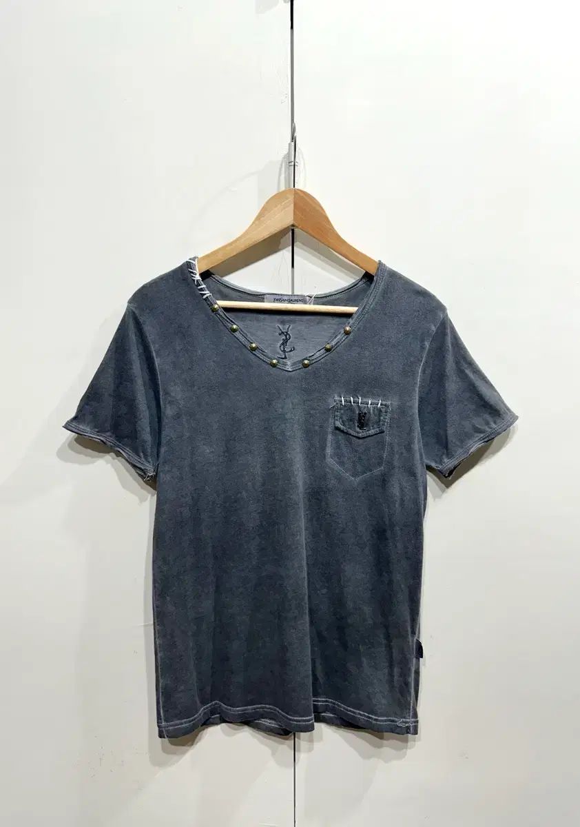 YSL イヴ・サンローラン スタッズ 半袖 Tシャツ