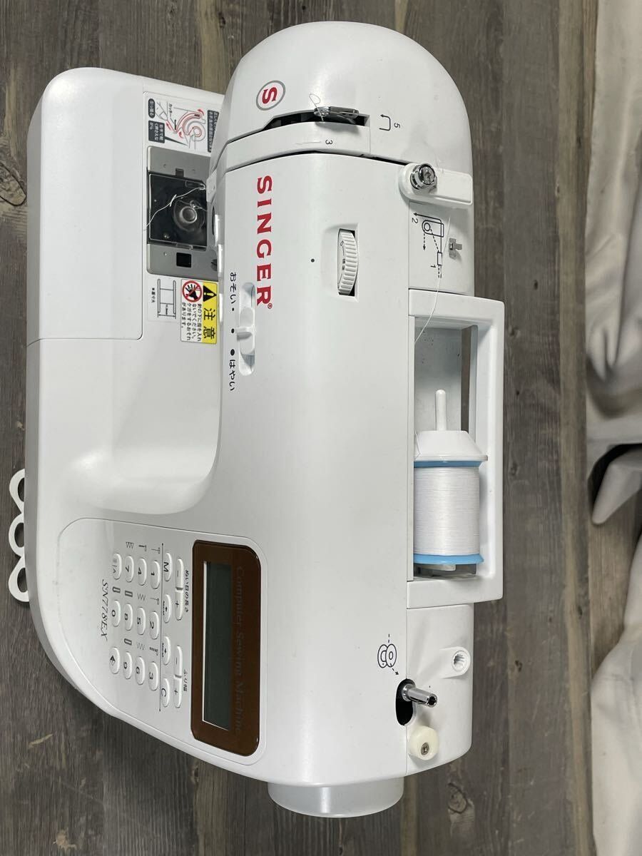 SINGERミシン SN778EX（決定した） 3873 SINGER シンガー コンピューターミシン SN778EX 裁縫 手芸 ハンド