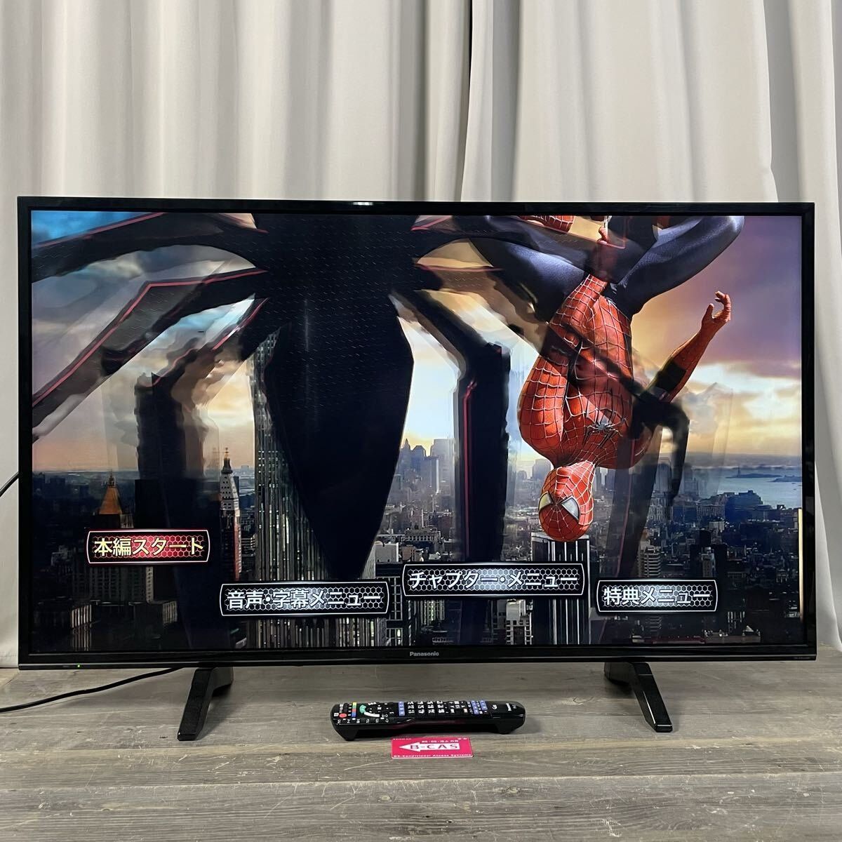 XE72 Panasonic 43V型 4K 液晶テレビ VIERA TH-43FX600 2018年製 