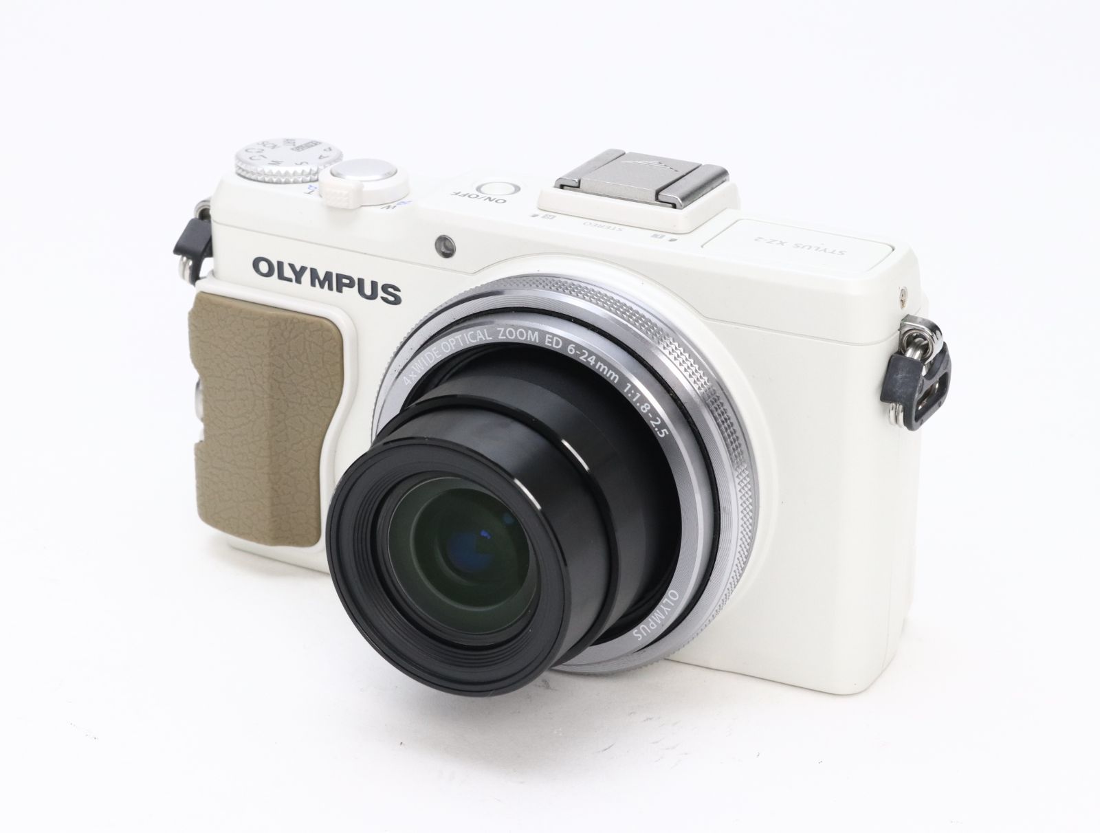B+ (並品) OLYMPUS オリンパス STYLUS XZ-2 ホワイト 初期不良返品対応
