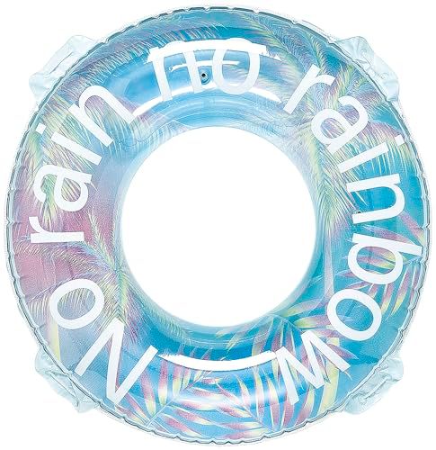 イガラシ 120cm浮き輪 レインボーパームツリーウキワ ロープ付き RLD-120R送料無料 9b81fbaf