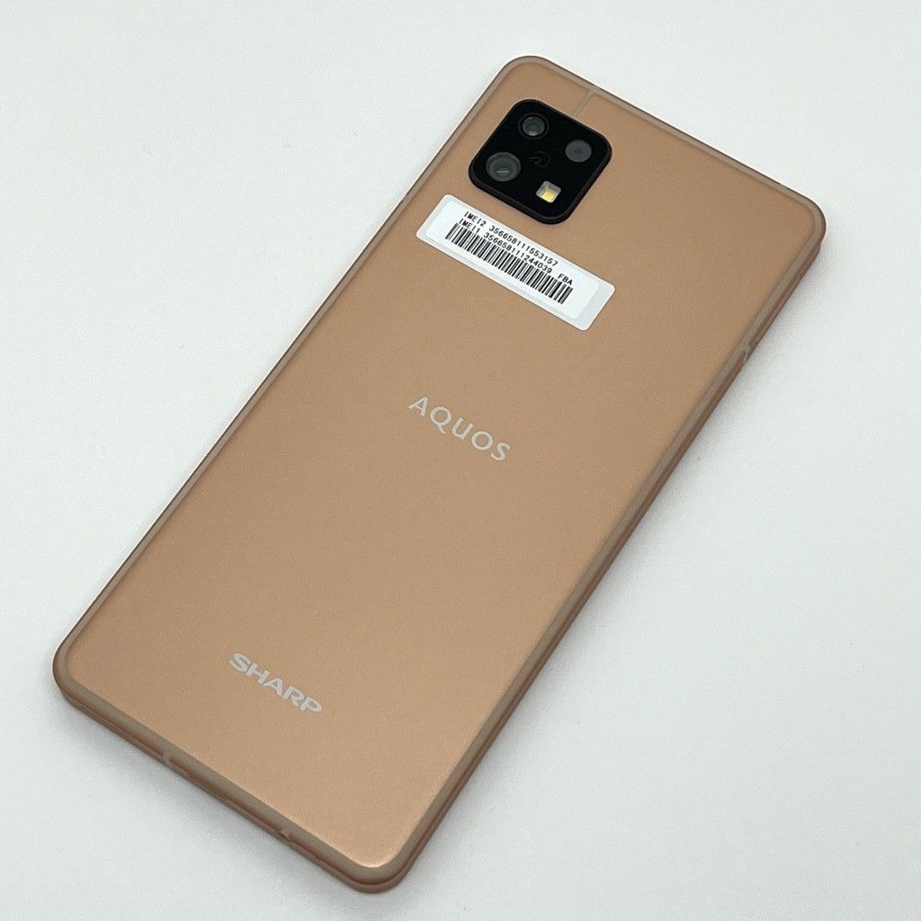 AQUOS sense6 SH-RM19 楽天モバイル 白ロム 良品 - メルカリ