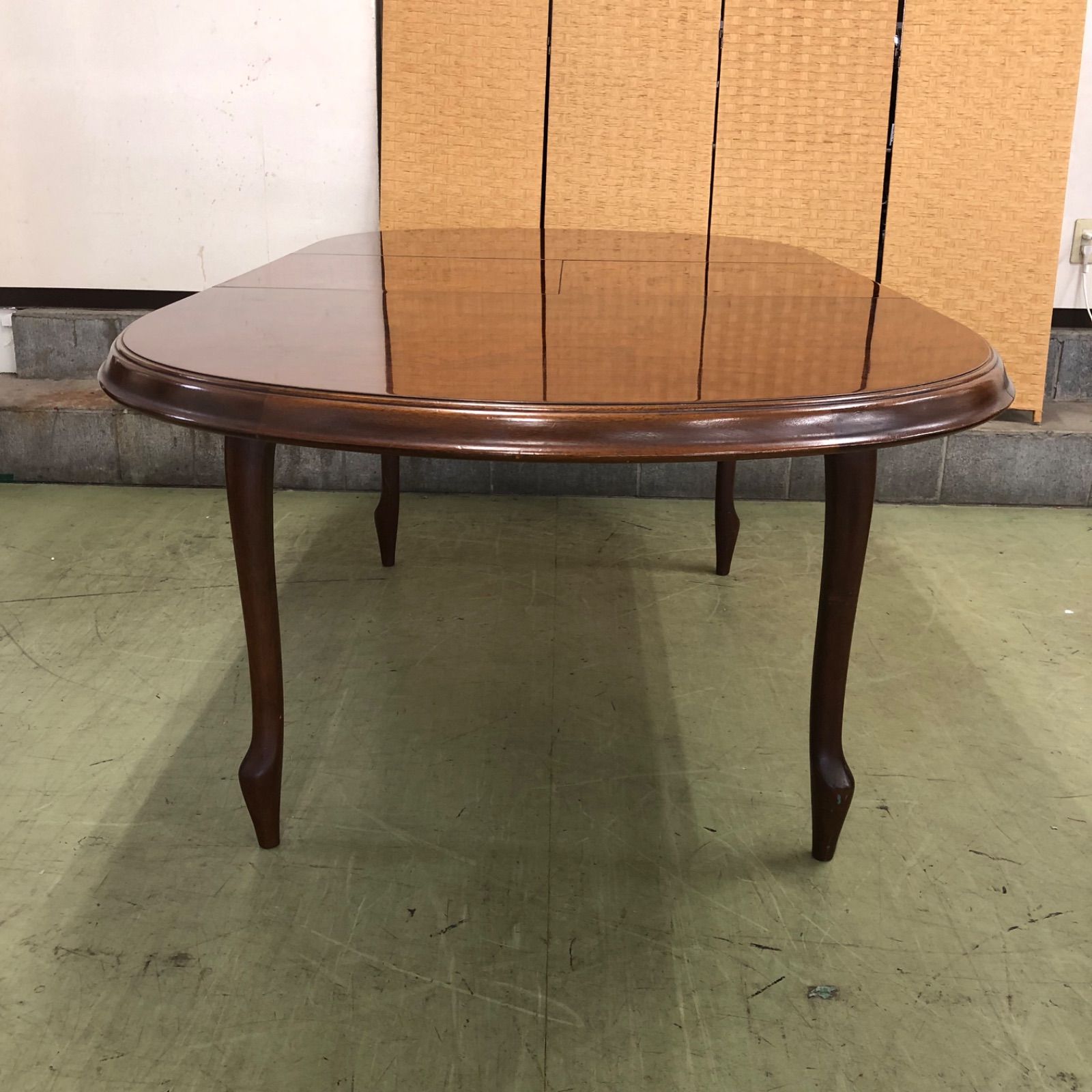 M【ます様専用】Maruni マルニ ダイニングテーブル 伸長式 天然木化粧