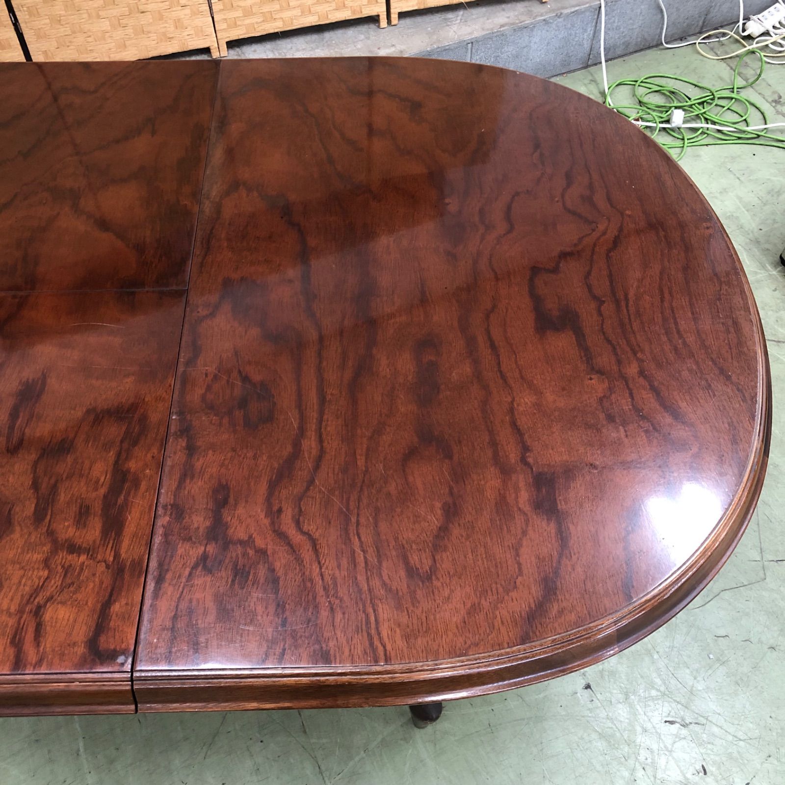 M【値下げ交渉可能】Maruni マルニ ダイニングテーブル 伸長式 天然木