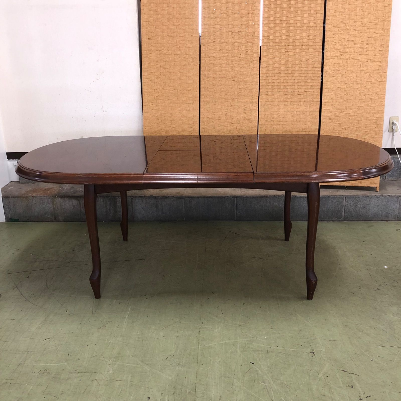 M【ます様専用】Maruni マルニ ダイニングテーブル 伸長式 天然木化粧