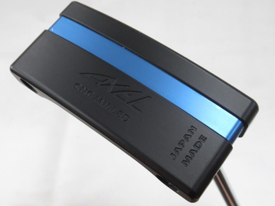 ツルヤ　AXEL 重心距離ZERO PLUS DEEP-G ブルー　パター　中古　ゴルフドゥ！岡崎上里店【最短即日発送】