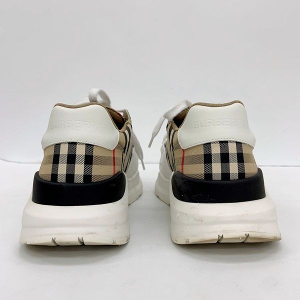 BURBERRY チェック柄 スニーカー 42 現行】バーバリー ノバチェック