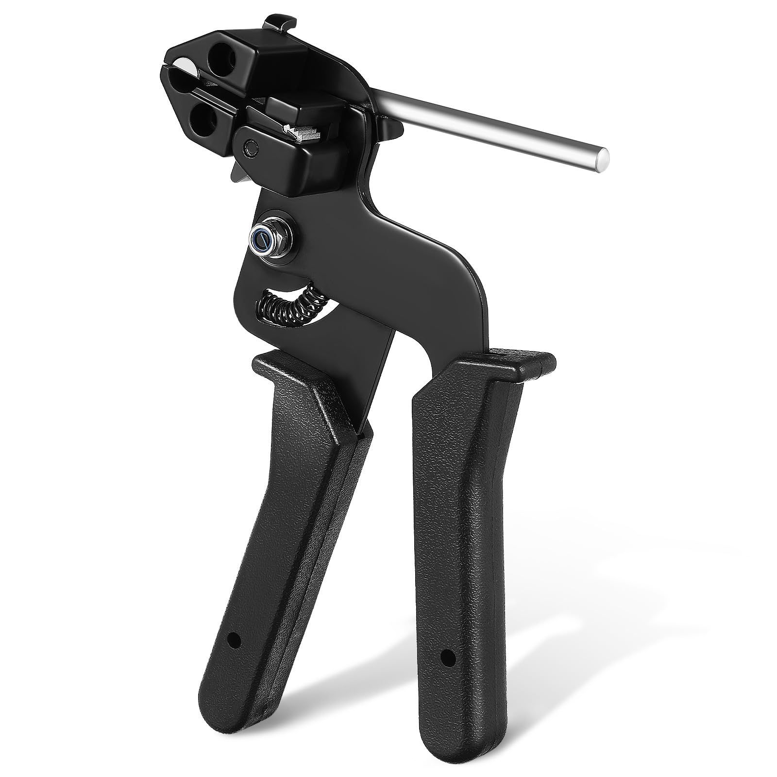 TOYMYTOY メタルタイ 結束工具 ステンレス結束バンド 締め付け工具 ケーブルタイプライヤーケーブルタイの固定と切断用の頑丈な金属結束バンド締めツールt cff07779