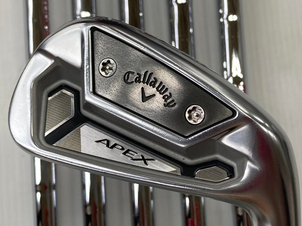 キャロウェイ　APEX TCB 2021　NSﾌﾟﾛ MODUS3 TOUR105　Sフレックス　アイアンセット　中古【最短即日発送】