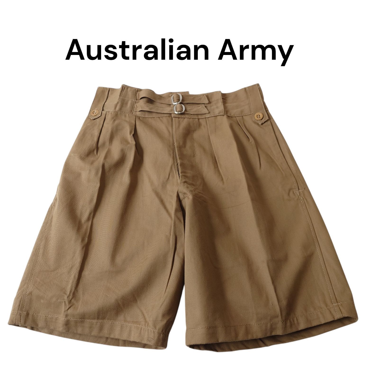 【DEADSTOCK】Australian army オーストラリア軍 グルカショーツ 40s デッドストック フラッシャー付き ユーロヴィンテージ ユーロミリタリー 古着 1944年製