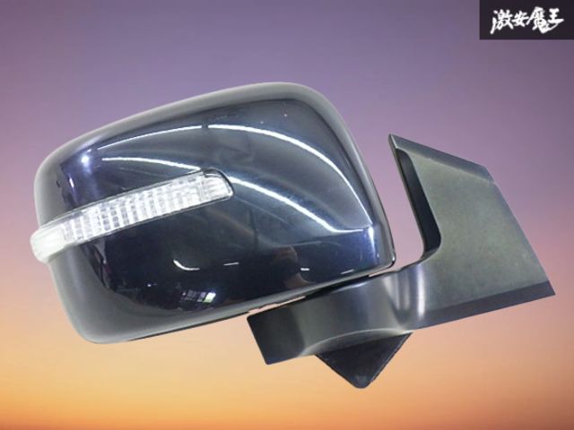 【保証付】スズキ 純正 MH34S ワゴンR 2013年式 ドアミラー サイドミラー ウインカー 右 運転席側 7P 電動格納 ZJ3 STANLEY W0900 即納 棚
