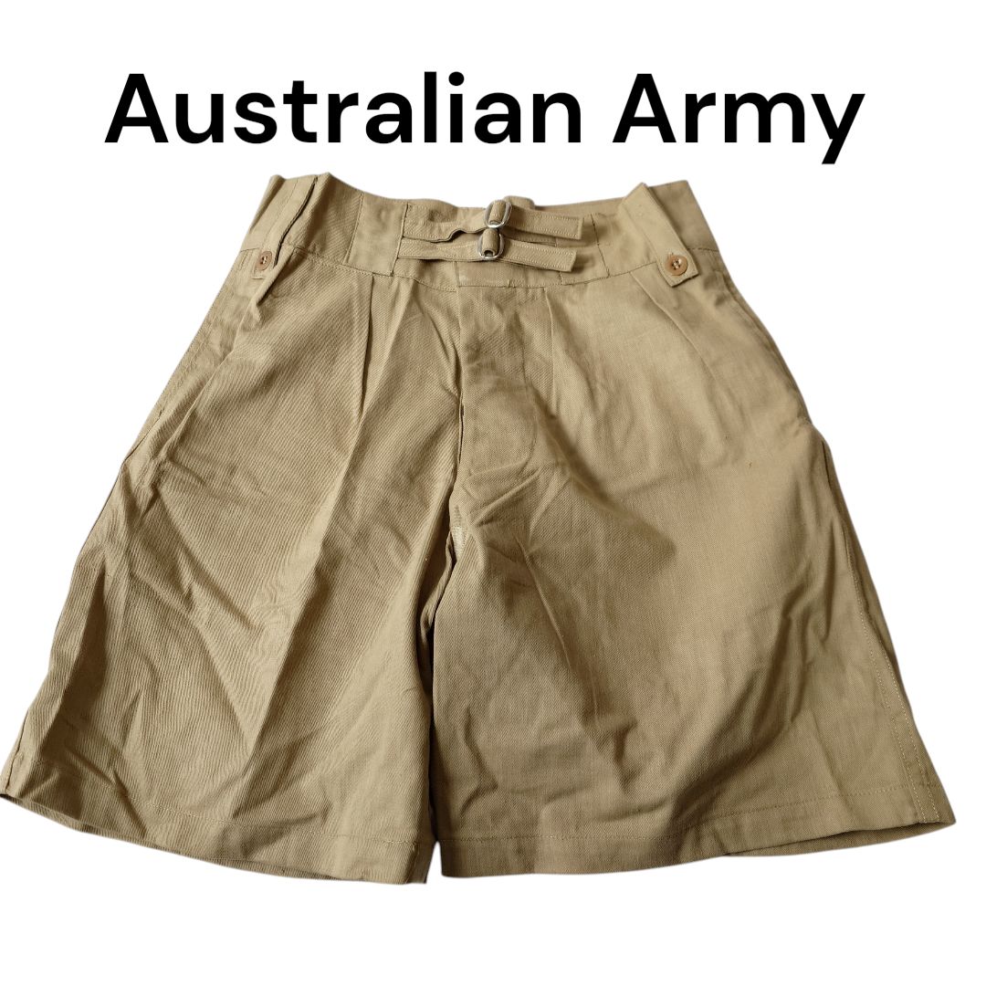 【DEADSTOCK】Australian army オーストラリア軍 グルカショーツ 40s デッドストック フラッシャー付き ユーロヴィンテージ ユーロミリタリー 古着 1943年製