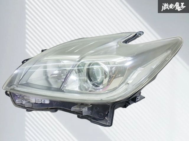 点灯OK！】TOYOTA トヨタ 純正 ZVW30 30 プリウス 後期 HID ヘッド