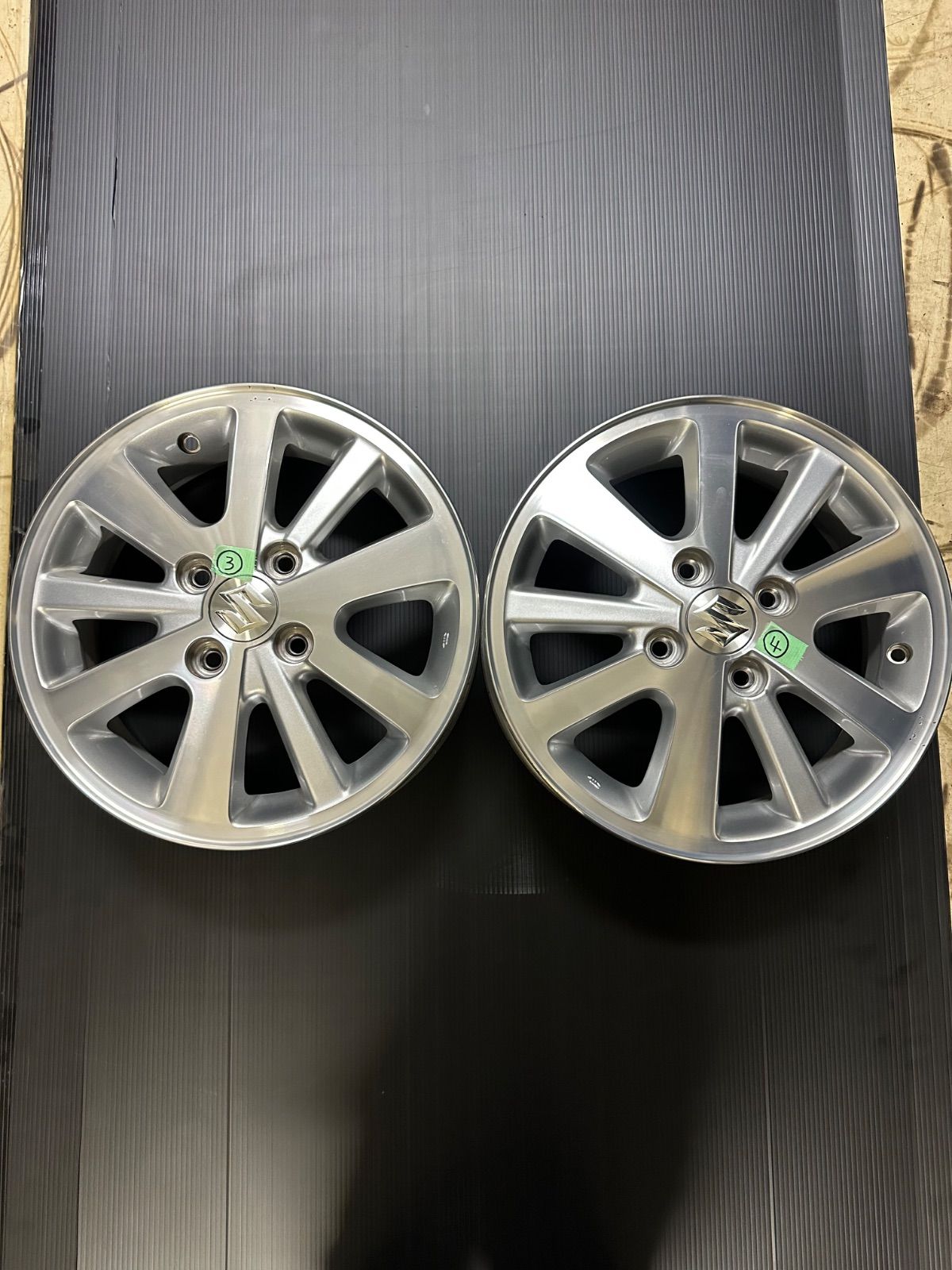 ★中古美品★ スズキ　エブリィワゴン　14インチ　純正ホイール③④
