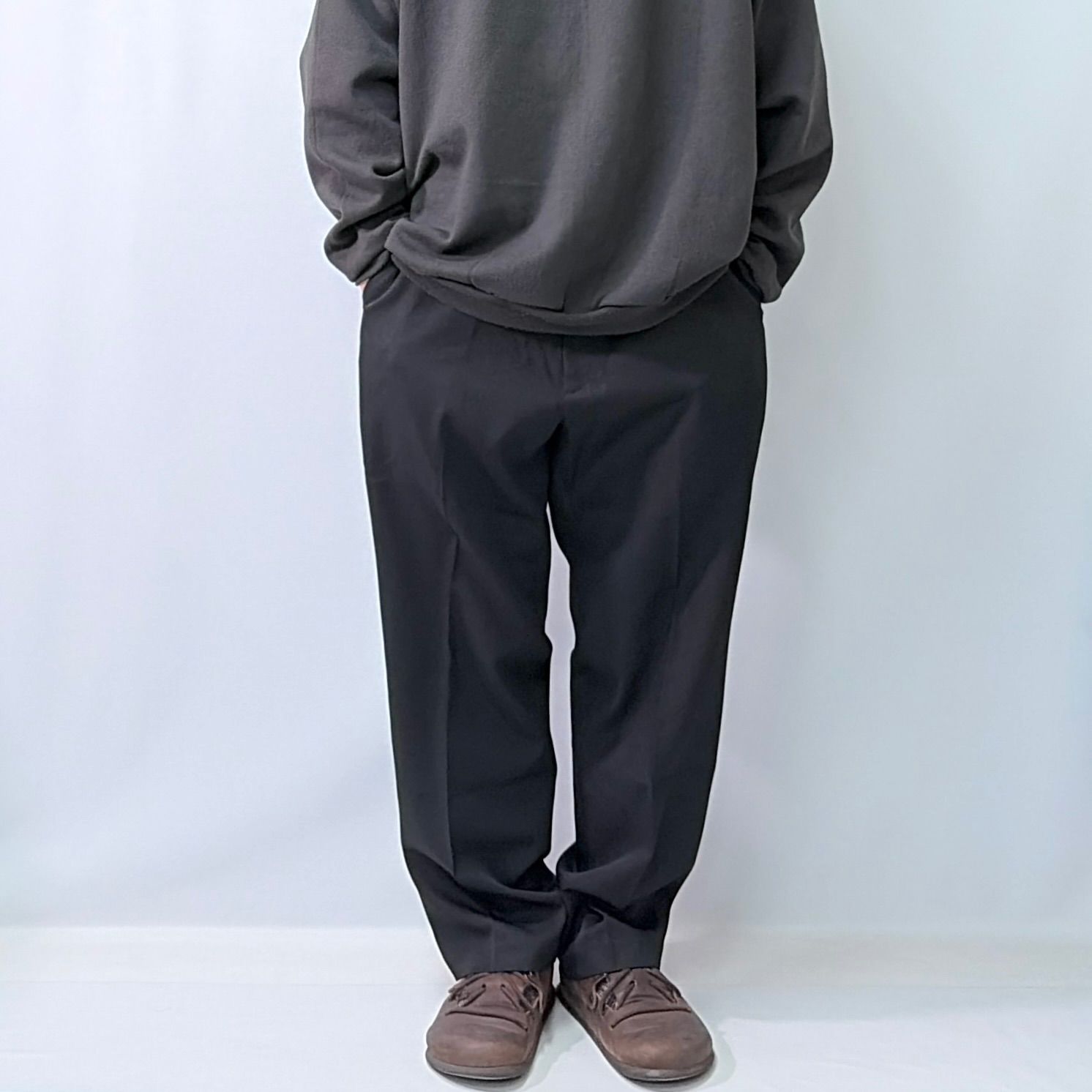 00s LEVIS リーバイス アクションスラックス パンツ 黒 ブラック W34